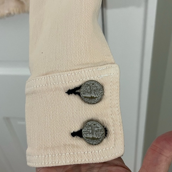 McGuire Denim Light Pink Jean Jacket - Picture 5 of 14